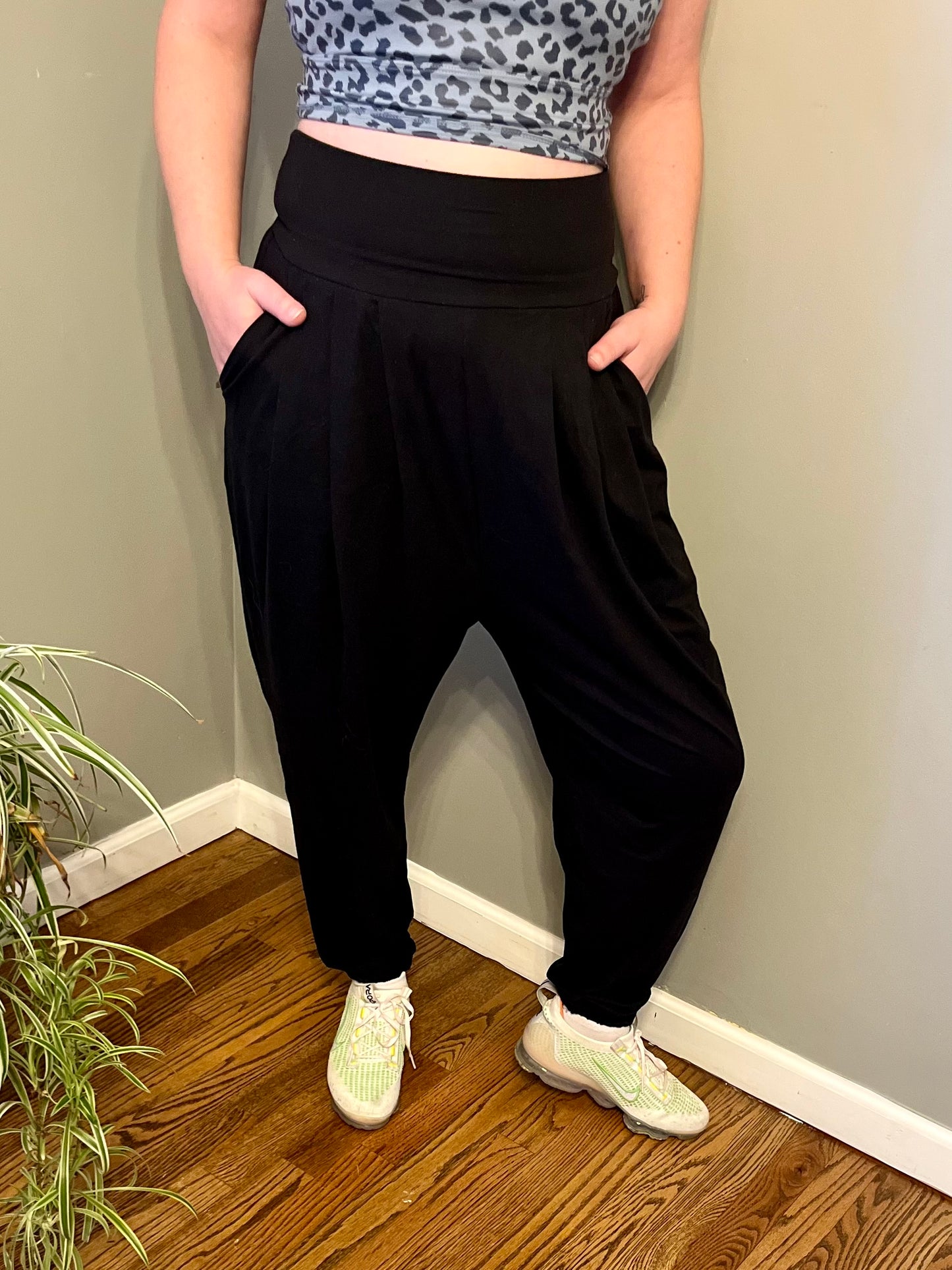 Butter Pleat High Waist Jogger